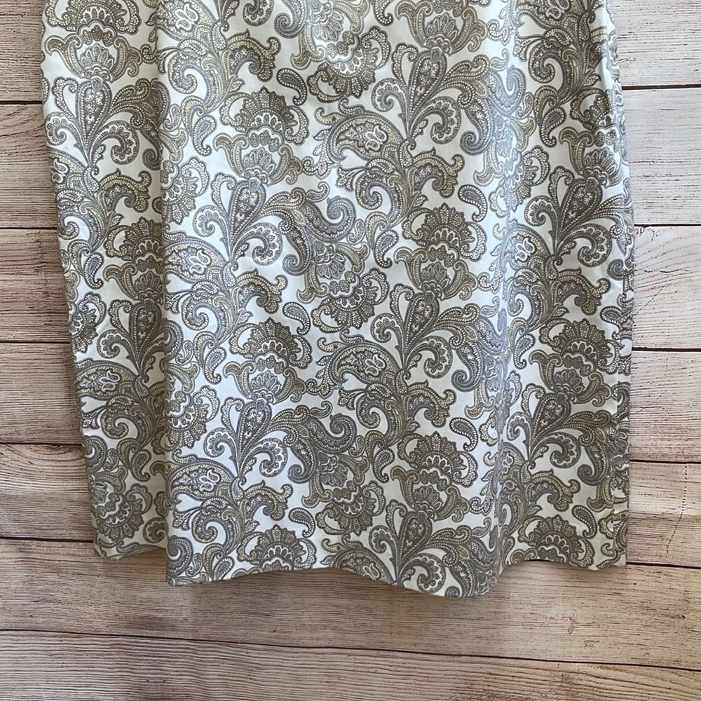 BROOKS BROTHERS 346 SKIRT IN PAISLEY PRINT - Picture 3 of 5